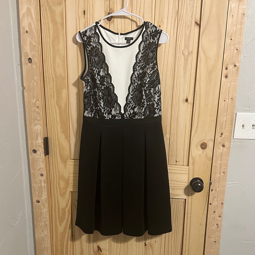 R&K Monochrome Elegance Dress